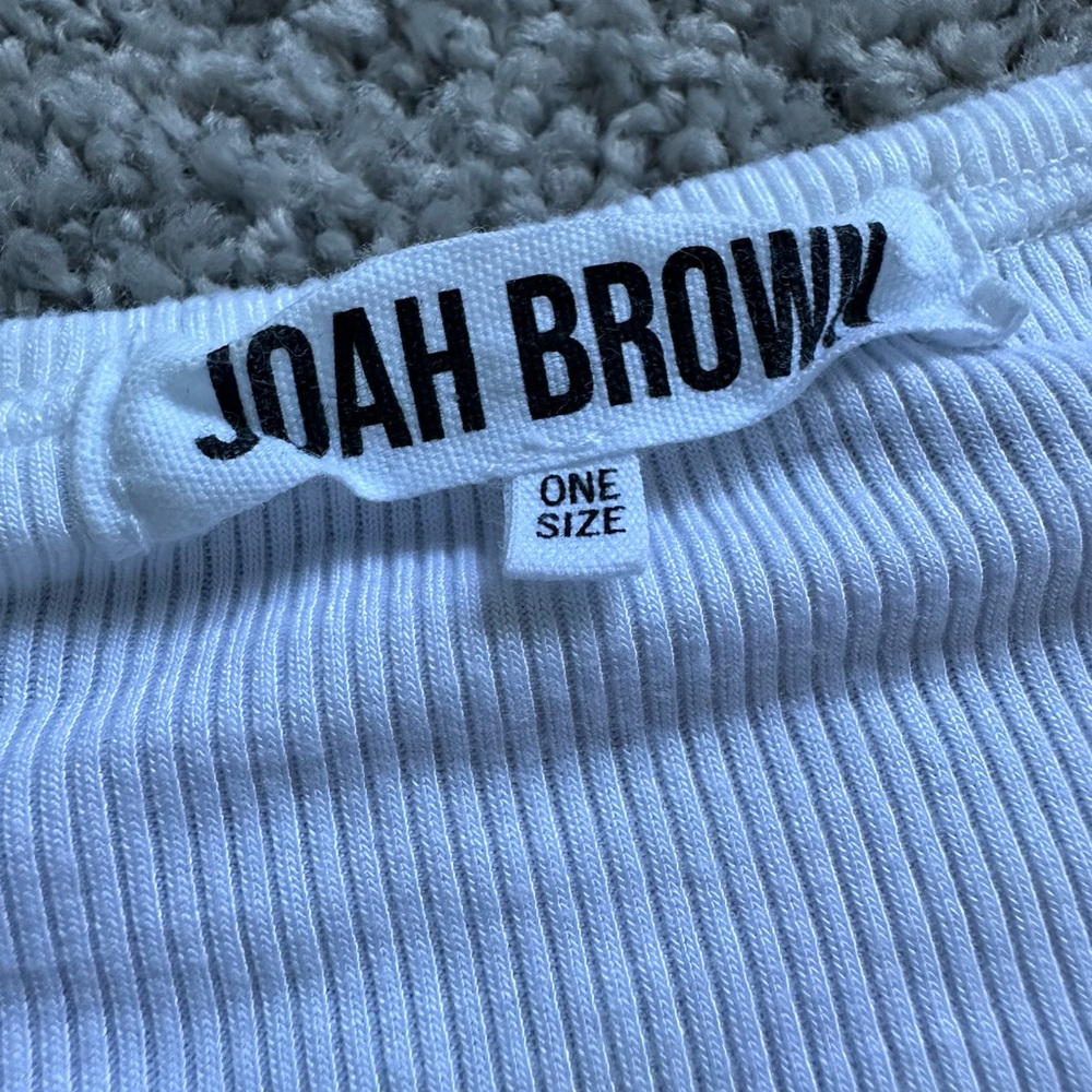 Joah Brown - White Long Sleeve